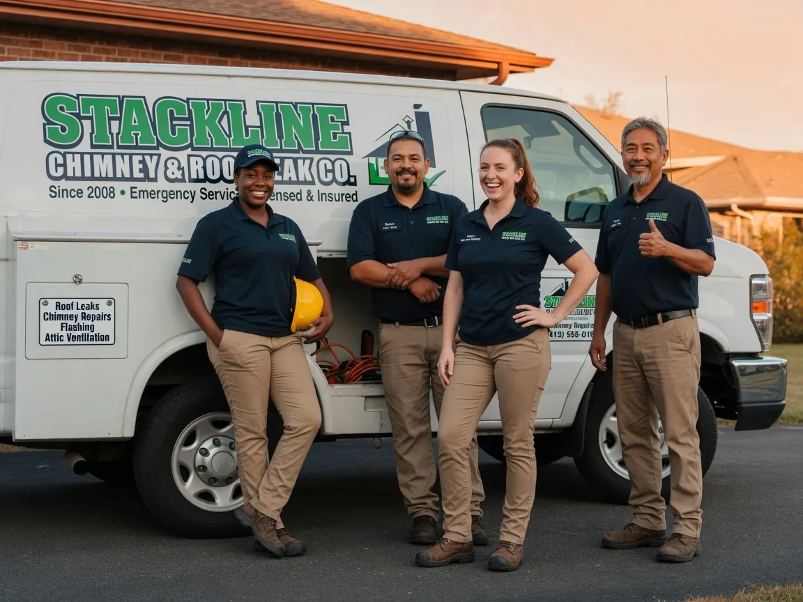 Chimney flashing repair company in Rock Creek, WV